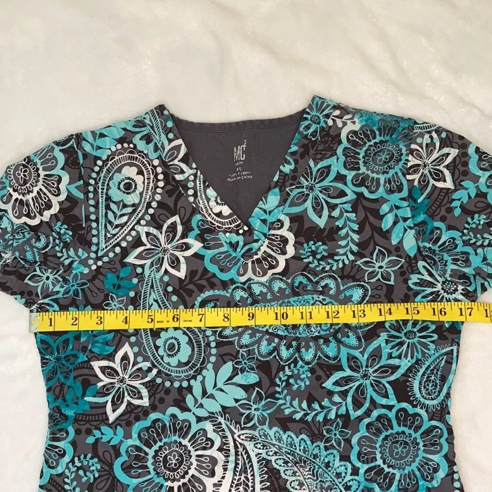 Med Couture MC2 Women’s Scrub Top Size XS - Picture 4 of 4